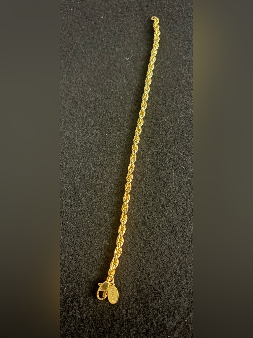 Gold Rope Chain Necklace - Elegant Women’s Jewelry